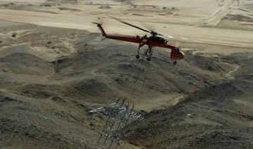 Enowa, une filiale de Neom adopte une méthode de construction par hélicoptère