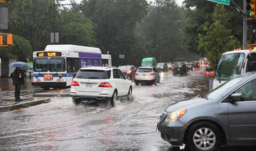 New York inondée par des pluies torrentielles, son métro en partie paralysé