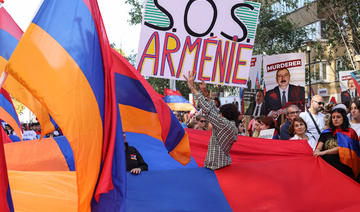 Nagorny Karabakh: rassemblements de soutien aux Arméniens