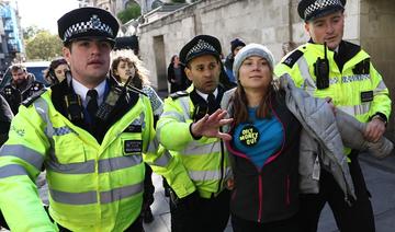 Greta Thunberg bientôt jugée à Londres pour une manifestation en marge d'une grand-messe pétrolière