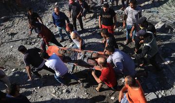 A Gaza, les corps s'empilent 