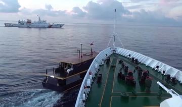 Manille accuse des navires chinois d'avoir «intentionnellement» percuté des bateaux philippins