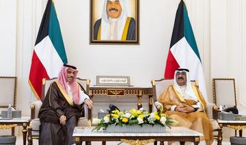 Le prince héritier du Koweït reçoit le ministre saoudien des Affaires étrangères