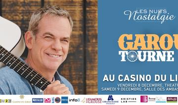 Garou au Casino du Liban avec Les Nuits de Nostalgie