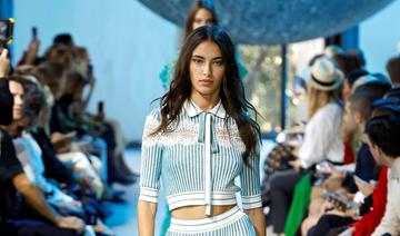 Le créateur libanais Elie Saab présente sa collection de prêt-à-porter printemps 2024 à la Semaine de la mode de Paris