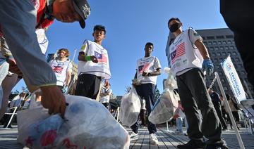 A la poursuite des mégots pour un Mondial de chasse aux déchets à Tokyo 