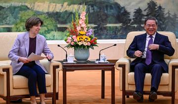 Catherine Colonna entame une visite en Chine axée sur le Proche-Orient