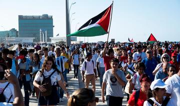 Cuba: Vaste manifestation pro-palestinienne en présence du chef de l'Etat