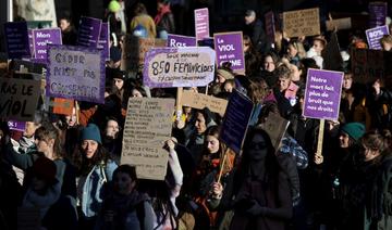 Manifestations dans plusieurs pays contre les violences faites aux femmes