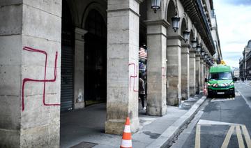 Paris: 13 interpellés dont sept fichés S d'ultradroite après des tags de croix gammées