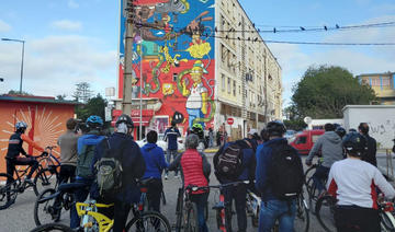 Le Street Art Tour à vélo à Casablanca