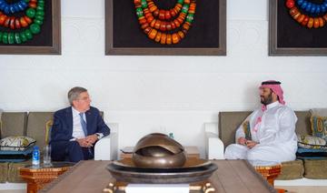 Le prince héritier saoudien et le président du Comité international olympique s’entretiennent à Riyad