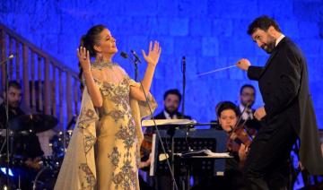 La chanteuse d’opéra Farrah el-Dibany s’est produite dans la salle de concert Maraya d’AlUla