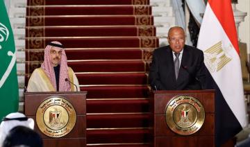 Les ministres des AE saoudien et égyptien lancent un appel urgent pour un cessez-le-feu à Gaza