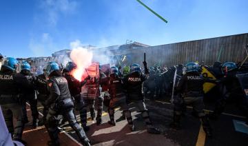 Italie: Affrontements avec la police lors d'une manifestation anti-israélienne