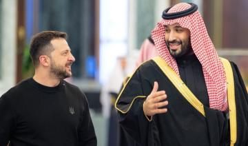 Le prince héritier saoudien reçoit le président ukrainien à Riyad