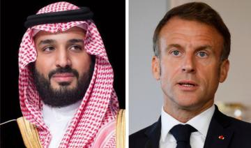 Mohammed ben Salmane et Emmanuel Macron discutent de la coopération