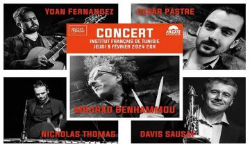 Le 8 février, à l’Institut français de Tunis (IFT) : Mourad Benhammou et son «Soulful Drums» en concert