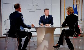 Macron affiche un soutien total à l'Ukraine, «pour que la Russie ne gagne jamais»