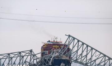 Pont effondré à Baltimore: les corps de deux des six ouvriers retrouvés