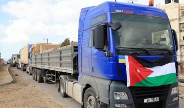 Une bande de colons israéliens attaque un convoi humanitaire jordanien à destination de Gaza