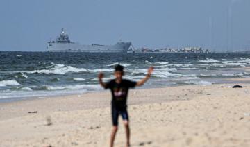 Plusieurs navires américains échoués près du port artificiel pour l'aide à Gaza 