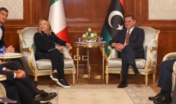 Giorgia Meloni en Libye pour parler coopération