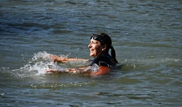 JO-2024: bain olympique et "promesse tenue" pour la maire de Paris dans la Seine
