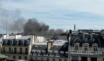 Deux blessés légers et deux personnes intoxiquées dans un incendie en plein coeur de Paris