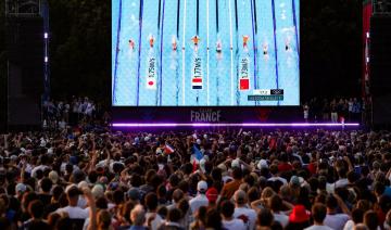A Paris, les fan zones prolongent "l'état de grâce" de la quinzaine olympique