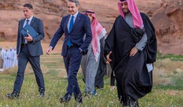 Le prince héritier saoudien reçoit le Premier ministre grec à AlUla
