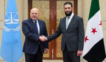 Le procureur de la CPI, Karim Khan, rencontre le nouveau dirigeant syrien 