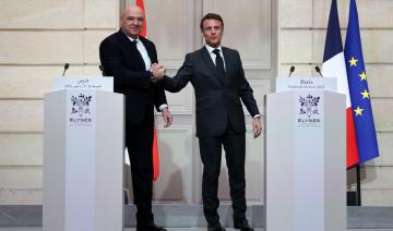 Macron reçoit le président libanais pour sa première visite en Occident