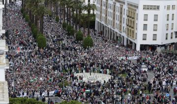 Maroc : nouvelle manifestation en soutien aux Palestiniens
