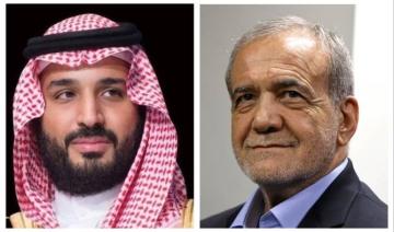 Le prince héritier saoudien déclare à M. Pezeshkian que les attaques israéliennes contre l'Iran violent le droit international