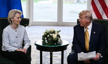 Deal avec Trump: von der Leyen attendue au tournant au Parlement européen