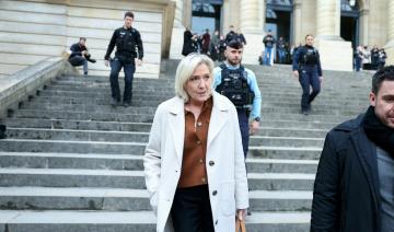 La cheffe de l'extrême droite française Marine Le Pen fixée mardi sur son avenir politique