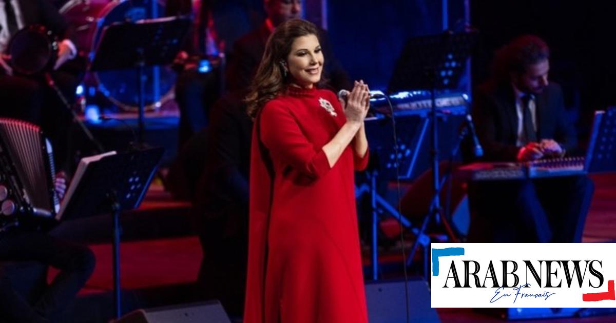 La soprano libanaise Majida El-Roumi se produit au Maraya Concert Hall ...