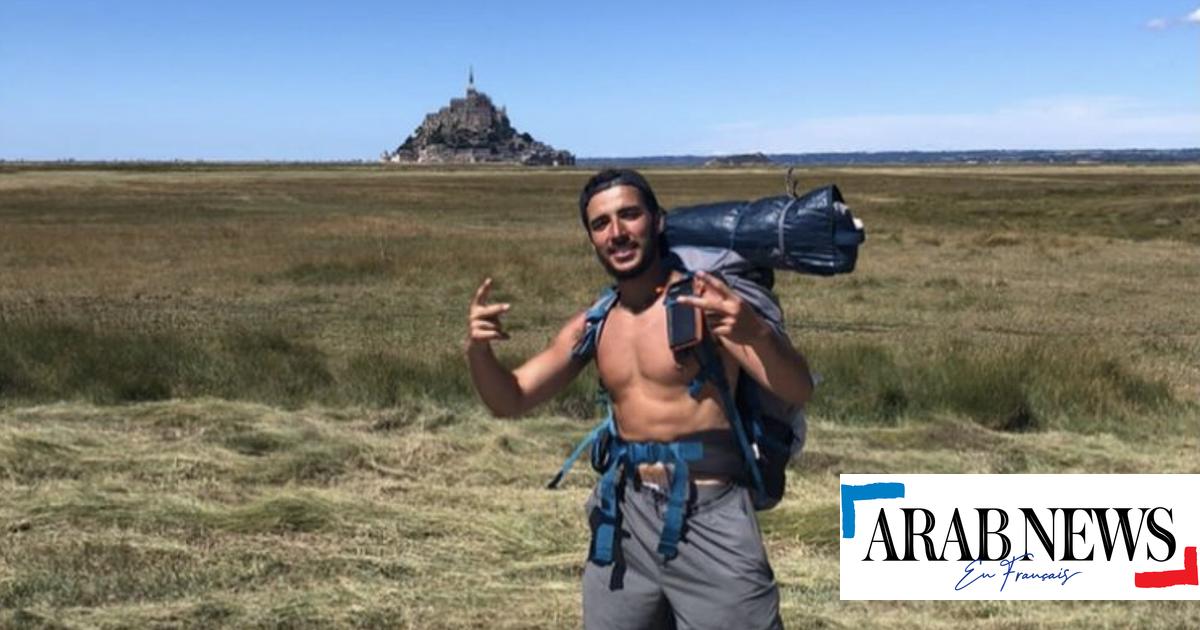 Mehdi Debbrah, le jeune homme qui marche de Paris à Alger en hommage à
