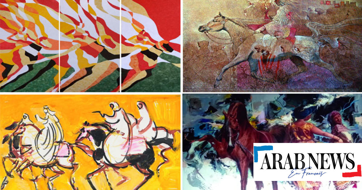 El caballo a través de la creatividad de 65 pintores y estudios de arte