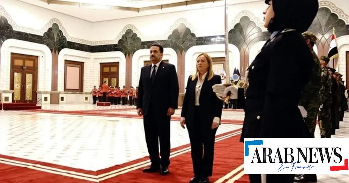 Ingen stabilitet i Midtøsten «uten et sterkt Irak», ifølge den italienske statsministeren
