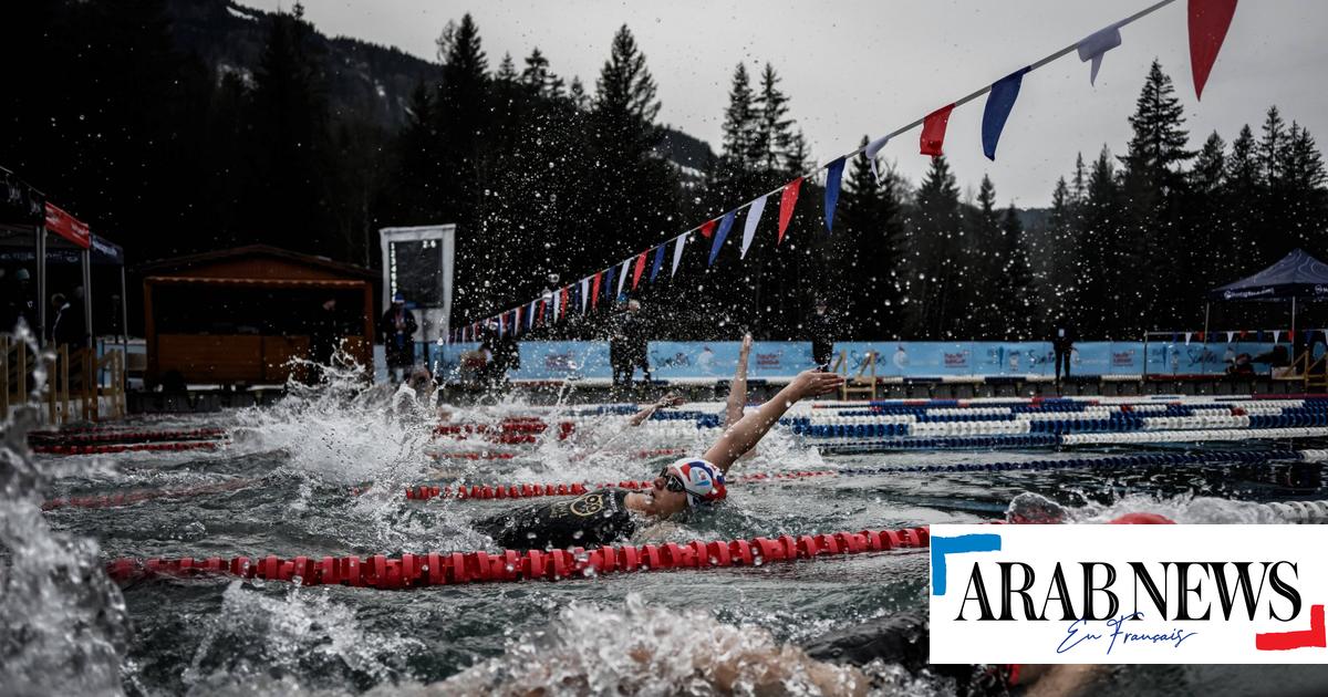 “Sport for the Crazy”: Swimmers compete in icy waters