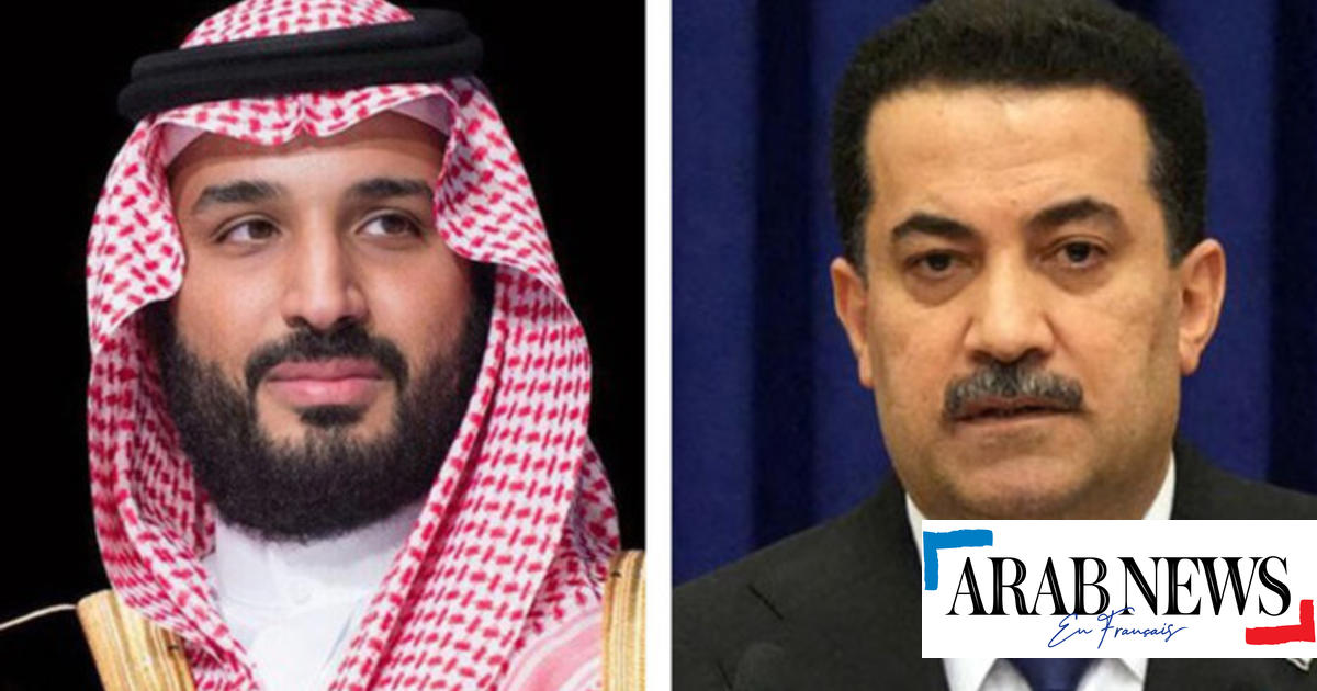 Mohammad bin Salman und der irakische Premierminister diskutieren über bilaterale Zusammenarbeit
