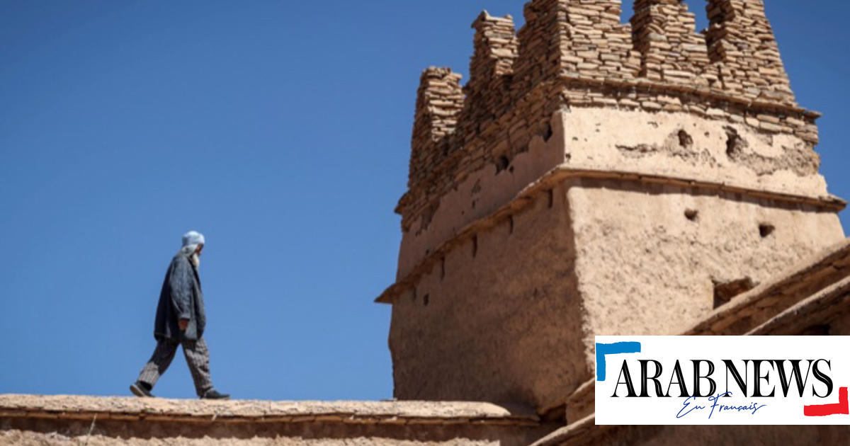 In Aït Kine, einer der letzten aktiven Kollektivscheunen in Marokko