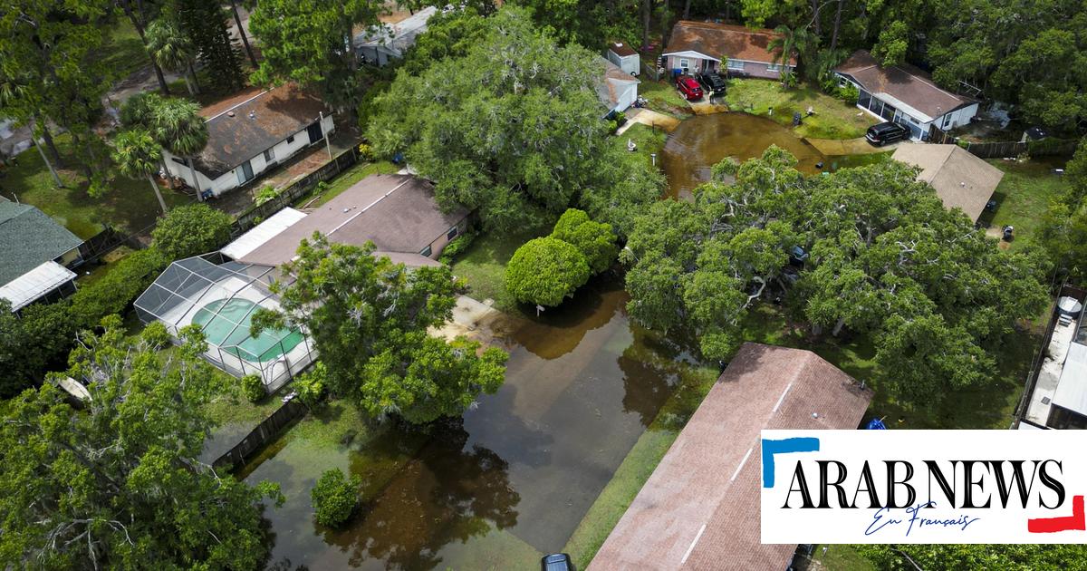 Grandes inundaciones en Florida debido al huracán Idalia