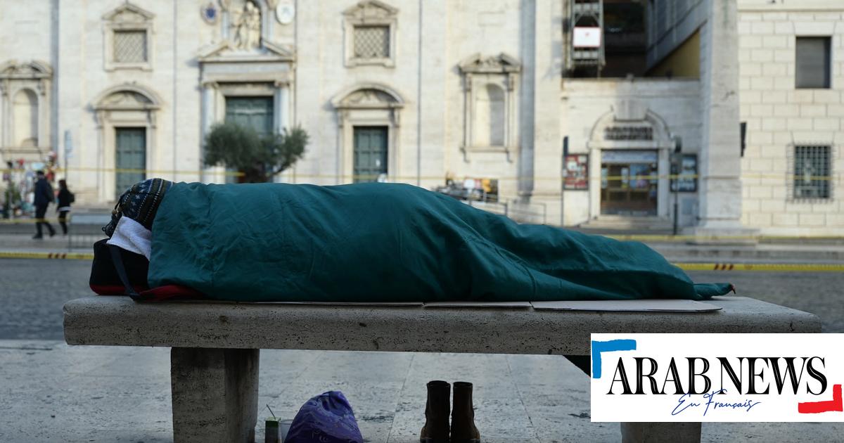 Según las asociaciones, en Europa hay al menos 895.000 personas sin hogar