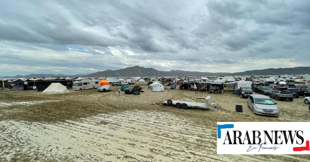 Burning Man: Tausende Festivalbesucher tauchen endlich aus dem Sumpf auf