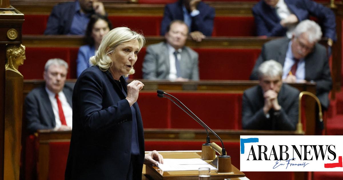 Le Pen appelle les oppositions à bloquer le prélèvement sur les réserves de l