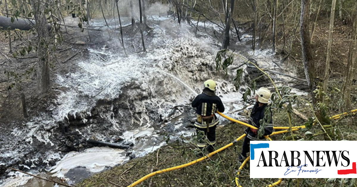 Ucrania: Nueve heridos en incendio de oleoducto