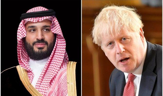 Le prince héritier d’Arabie saoudite, Mohammed ben Salmane, a reçu mercredi un appel téléphonique du Premier ministre britannique. (Fichier / SPA / Reuters)